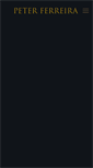 Mobile Screenshot of peterferreira.com